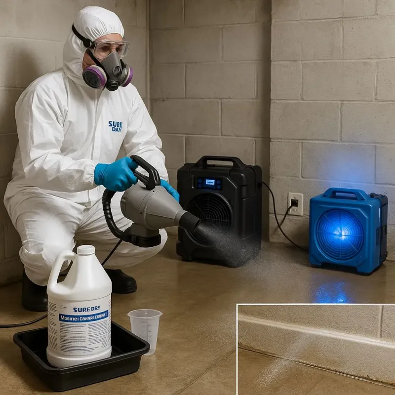 Sanitization and Odor Removal process in Sun City, AZ