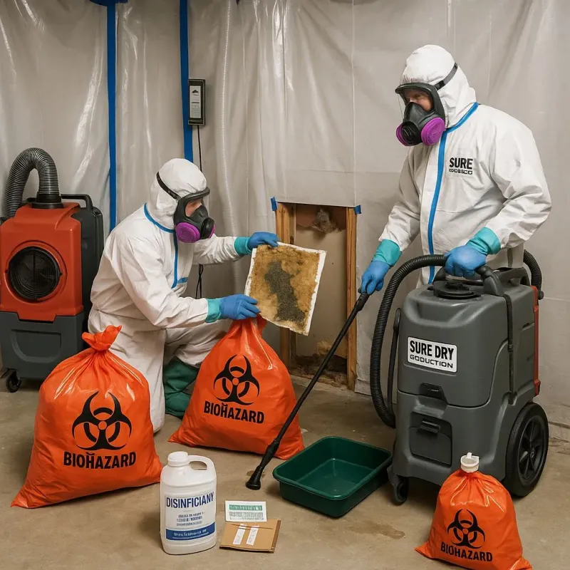 Contaminated Water Handling Protocols process in Sun City, AZ