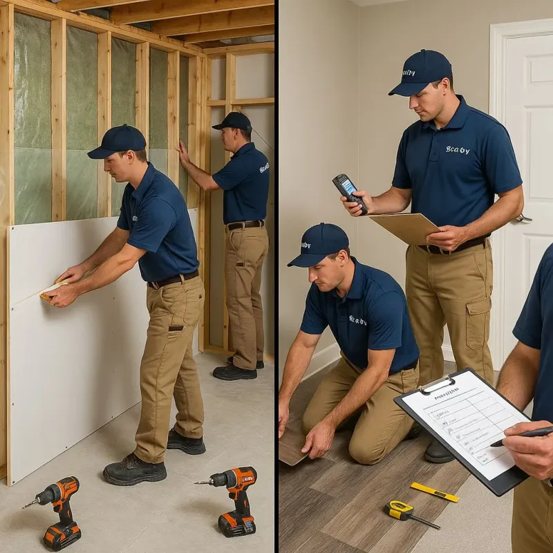 Repairs and Reconstruction process in Sun City, AZ
