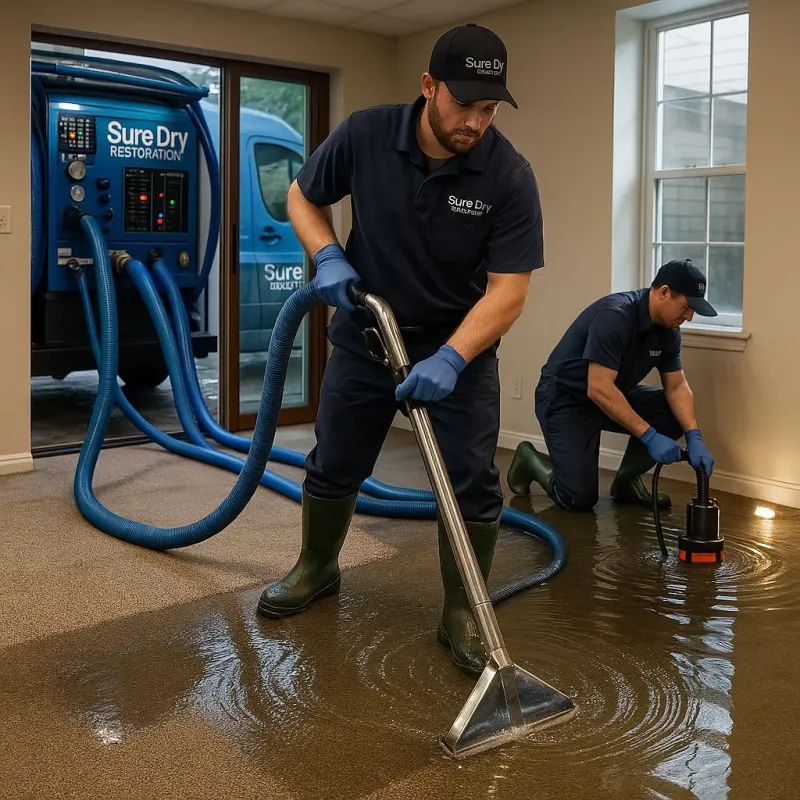 Water Extraction and Removal process in Sun City, AZ